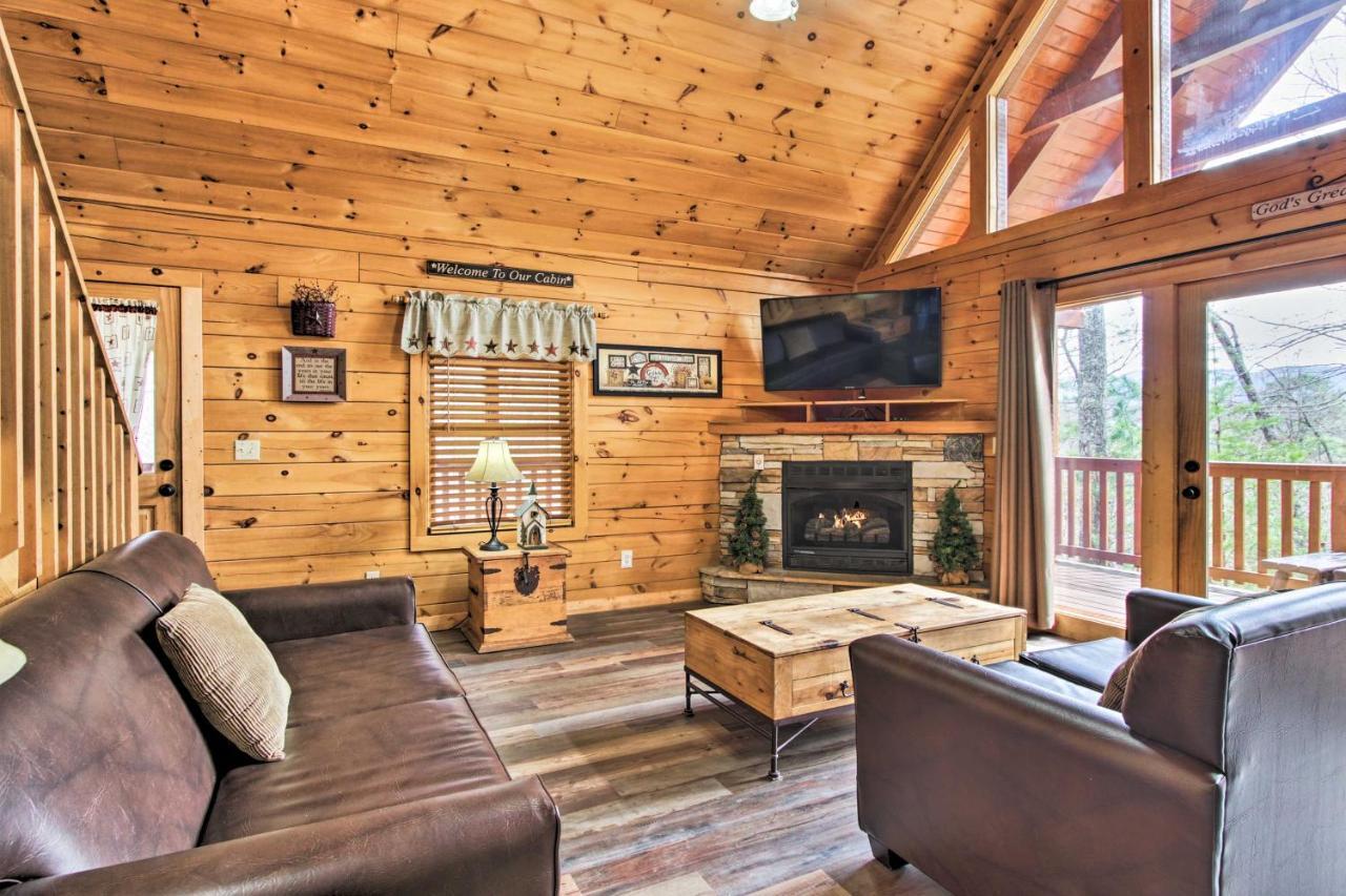Gatlinburg Mountain Cabin With Grill And Pool Table! Esterno foto