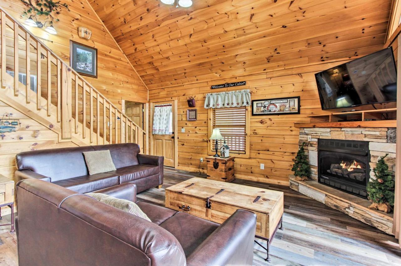 Gatlinburg Mountain Cabin With Grill And Pool Table! Esterno foto
