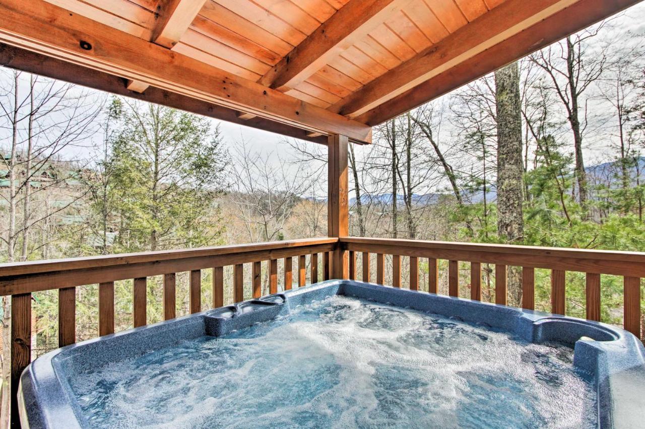 Gatlinburg Mountain Cabin With Grill And Pool Table! Esterno foto