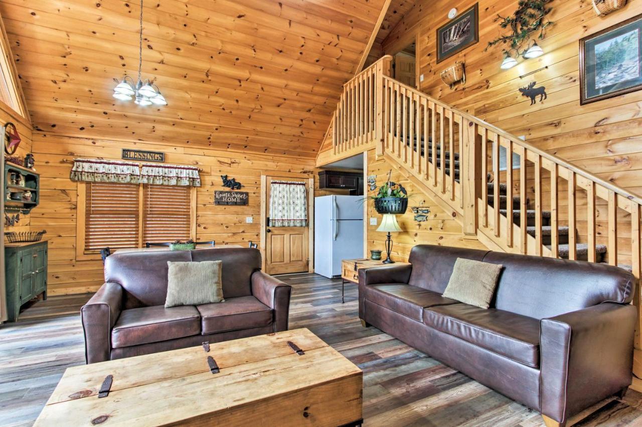Gatlinburg Mountain Cabin With Grill And Pool Table! Esterno foto