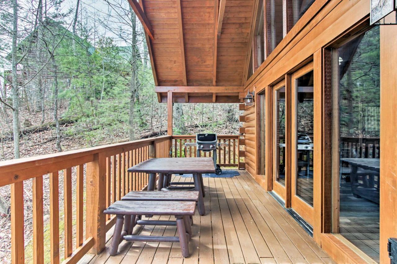 Gatlinburg Mountain Cabin With Grill And Pool Table! Esterno foto
